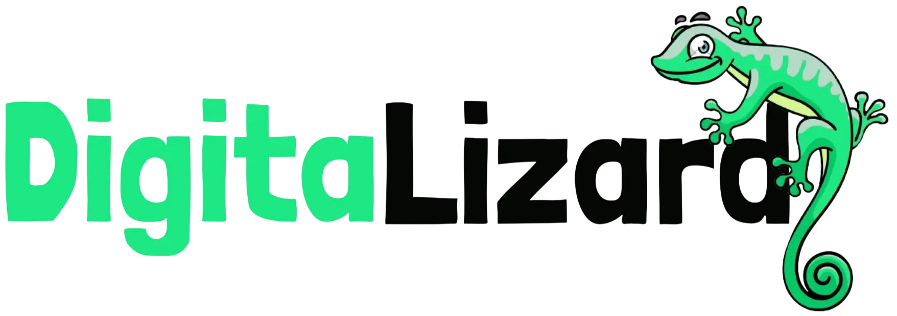 DigitaLizard IPTV black logo displayed on clean light background